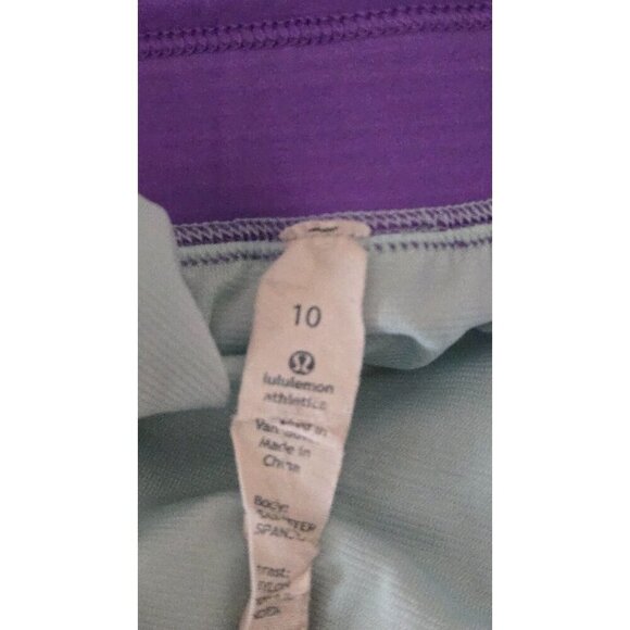 Lululemon Women Run Breeze By Short Twiggy Printed multicolor Floral size 10 - Picture 5 of 8